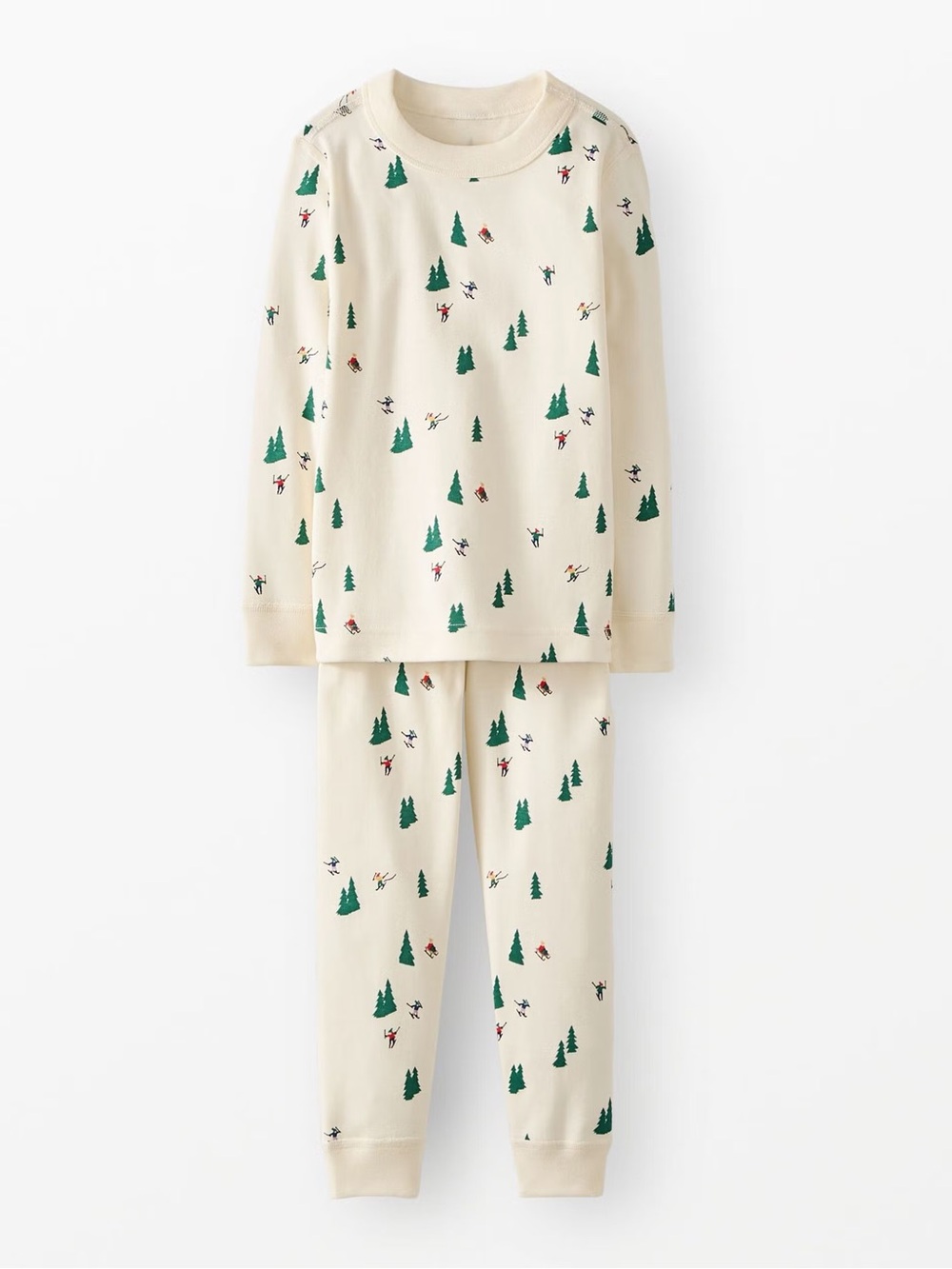 Hanna Andersson Holiday HannaJams™ Pajama Set Glade Skiing